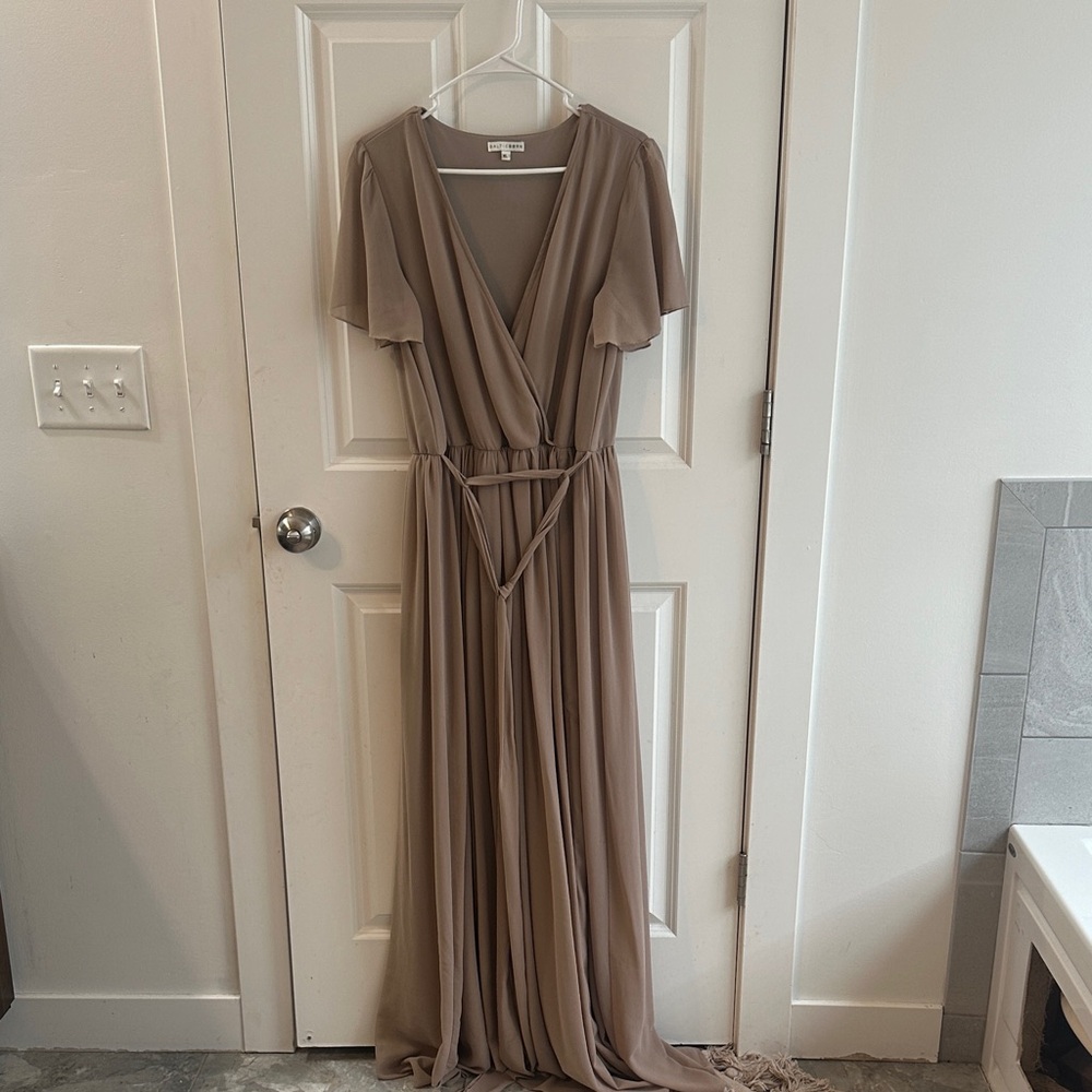 Baltic Born Taupe Maxi Dress